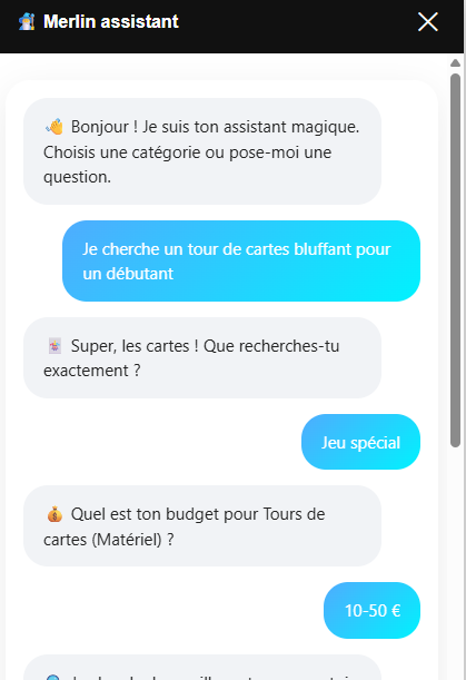 exemple de conversation